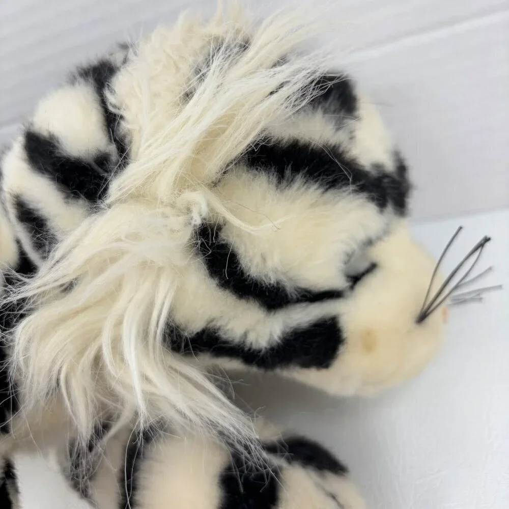 Ty Classic Streaks White Siberian Tiger Plush Stuffed‎ Animal Toy Vintage 2003